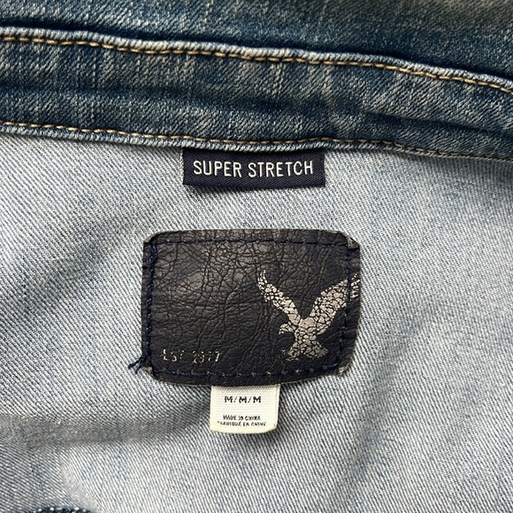 American Eagle Jean Jacket Size M - Picture 4 of 4